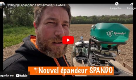 Un nouvel épandeur anti-limaces : SPANDO