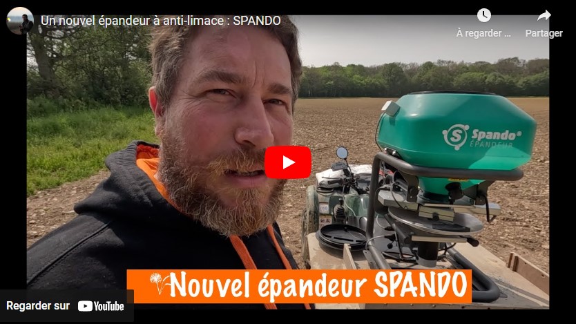 Un nouvel épandeur anti-limaces : SPANDO