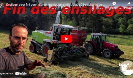 Travaux agricoles : Ensilage, enrubannage et nouveau materiel à la ferme
