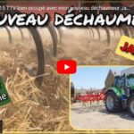 Deutz 6215 TTV et déchaumeur Jammet 6m 