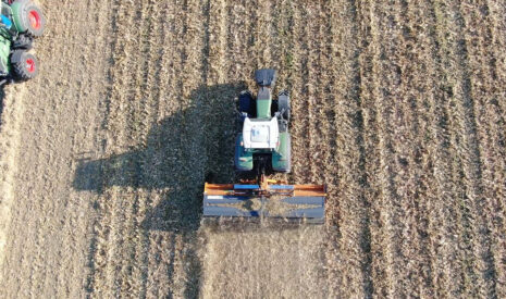 Nouveau broyeur LAND/P BioG 600 conçu pour récolter les résidus de végétaux pour une utilisation dans les méthaniseurs