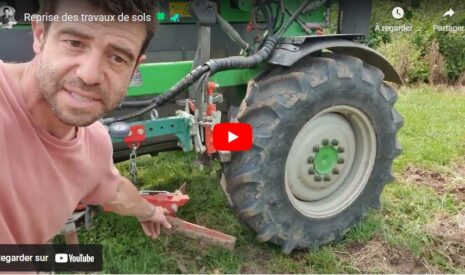 Reprise des travaux de sols dans les vignes