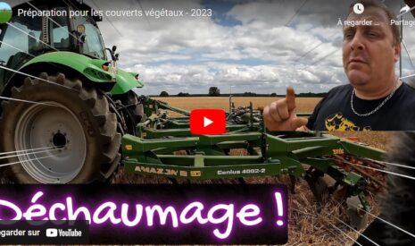 Préparation pour les couverts végétaux