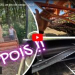 Moisson des pois et un peu de casse