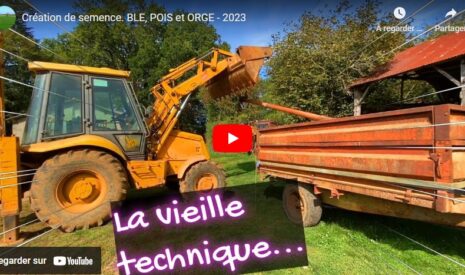 Création de semences de blé, d&rsquo;orge et de pois
