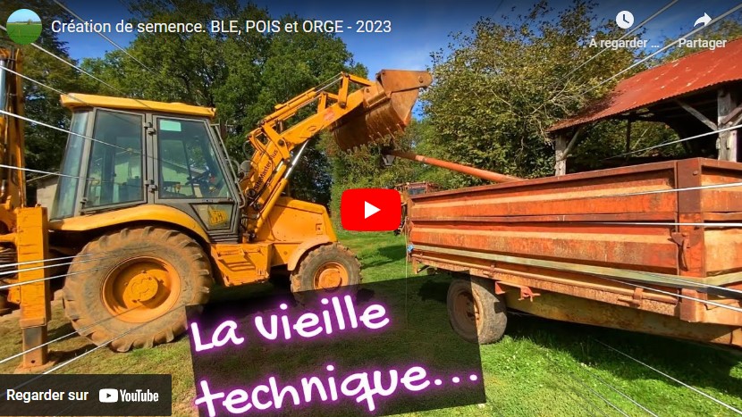 Création de semences de blé, d&rsquo;orge et de pois