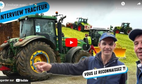 Tour en ensilage avec Charles-Henri