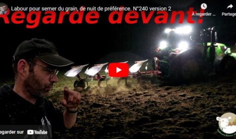 Fin du labour et péripéties à la ferme