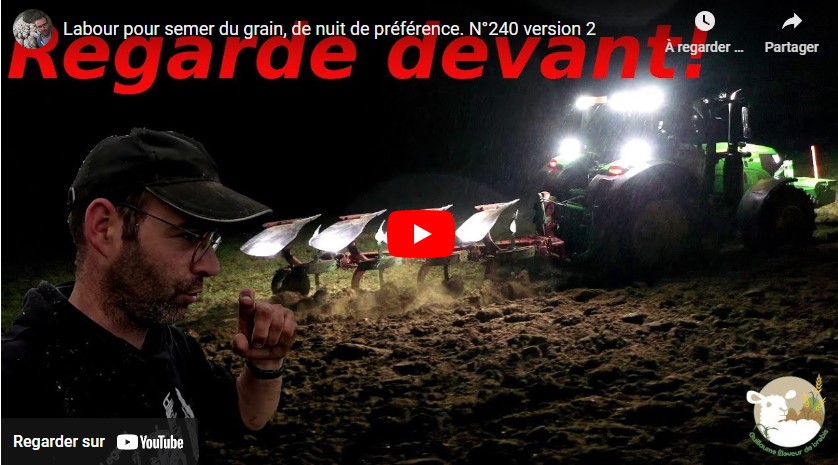 Fin du labour et péripéties à la ferme