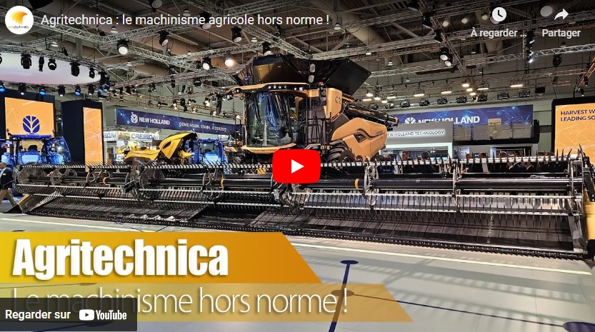 Agritechnica : nouveautés agricoles !