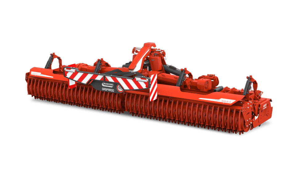 Agritechnica : Mashio Gaspardo présente sa herse rotative intelligente AQUILA ISOTRONIC