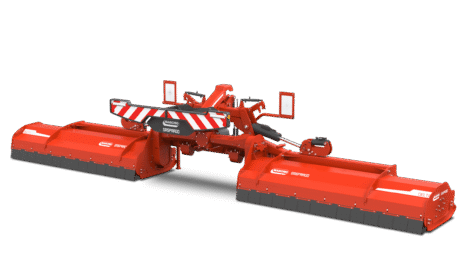 Agritechnica : Mashio Gaspardo présente le broyeur repliable DELTA