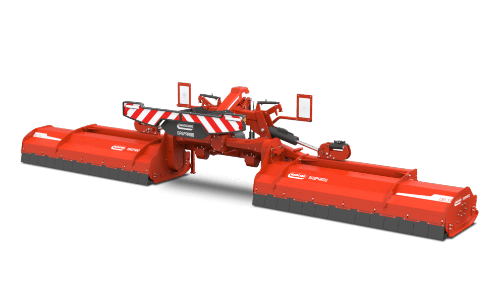 Agritechnica : Mashio Gaspardo présente le broyeur repliable DELTA