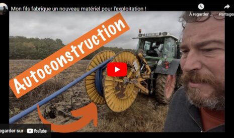 Autoconstruction : nouveau matériel pour la ferme
