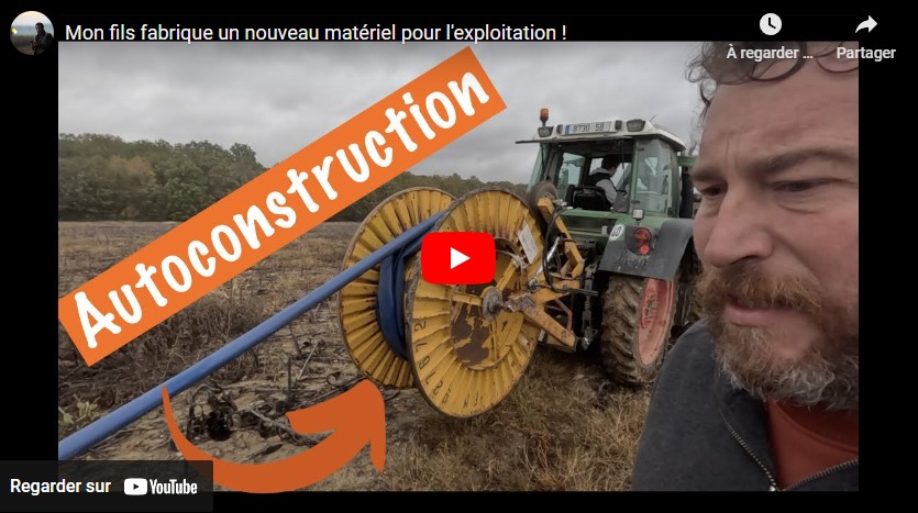 Autoconstruction : nouveau matériel pour la ferme