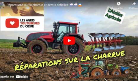 Réparation de la charrue et conditions difficiles pour les semis !