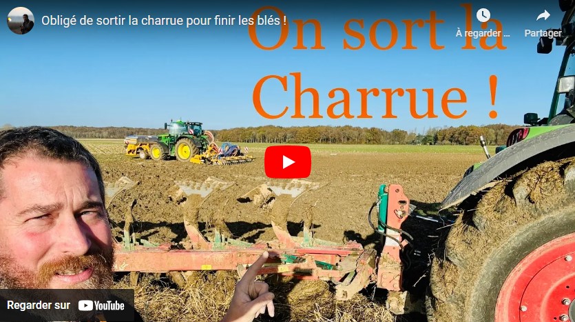 Sortir la charrue pour finir les semis de blé