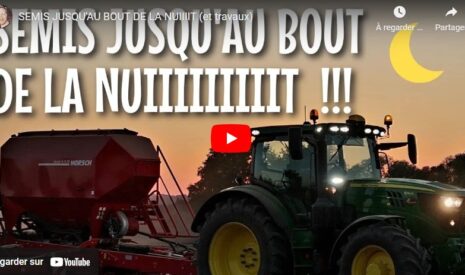Semis pour les futurs ensilages de l&rsquo;année prochaine !