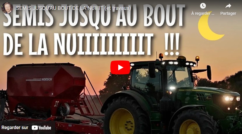 Semis pour les futurs ensilages de l&rsquo;année prochaine !