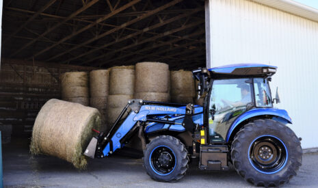 New Holland présente le T4 Electric Power au salonSITEVI 2023