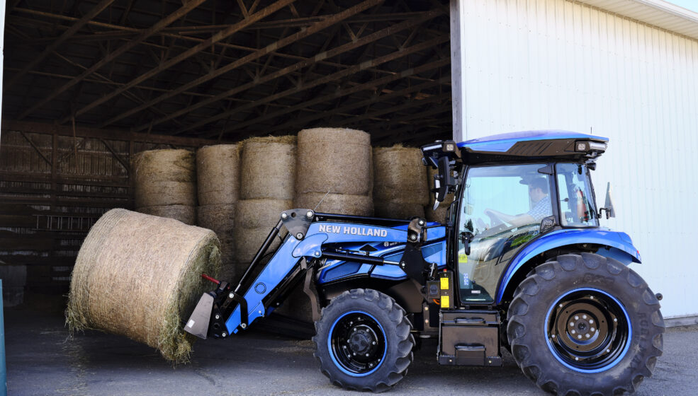 New Holland présente le T4 Electric Power au salonSITEVI 2023