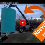 Installation de nouvelles cuves à engrais liquide