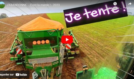 Terminer les semis de blé