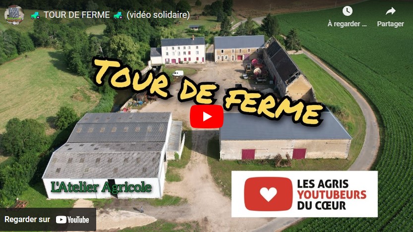Suivez-moi sur mon exploitation !