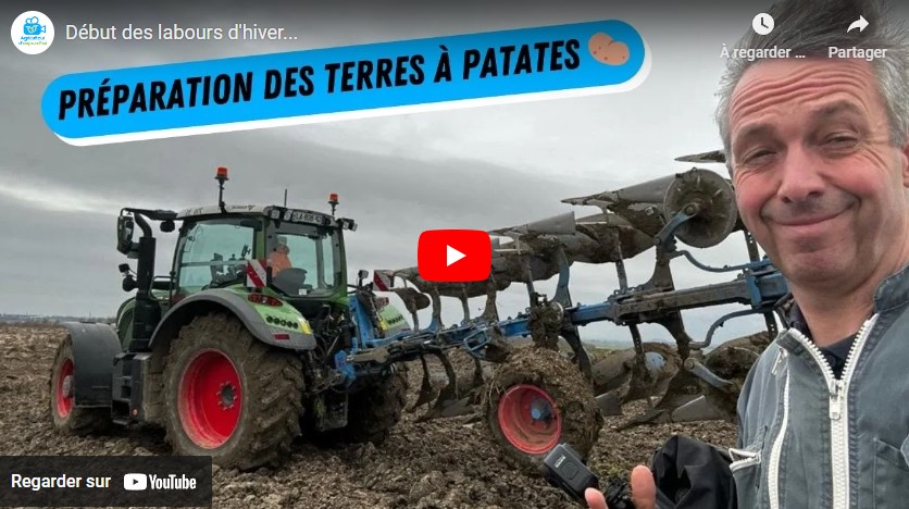 Début des labours d&rsquo;hiver