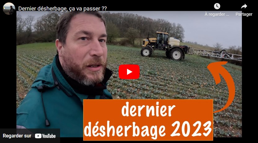Dernier désherbage de 2023