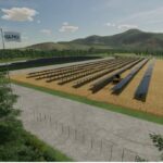 Le modèle agrivoltaïque GLHD arrive dans Farming Simulator