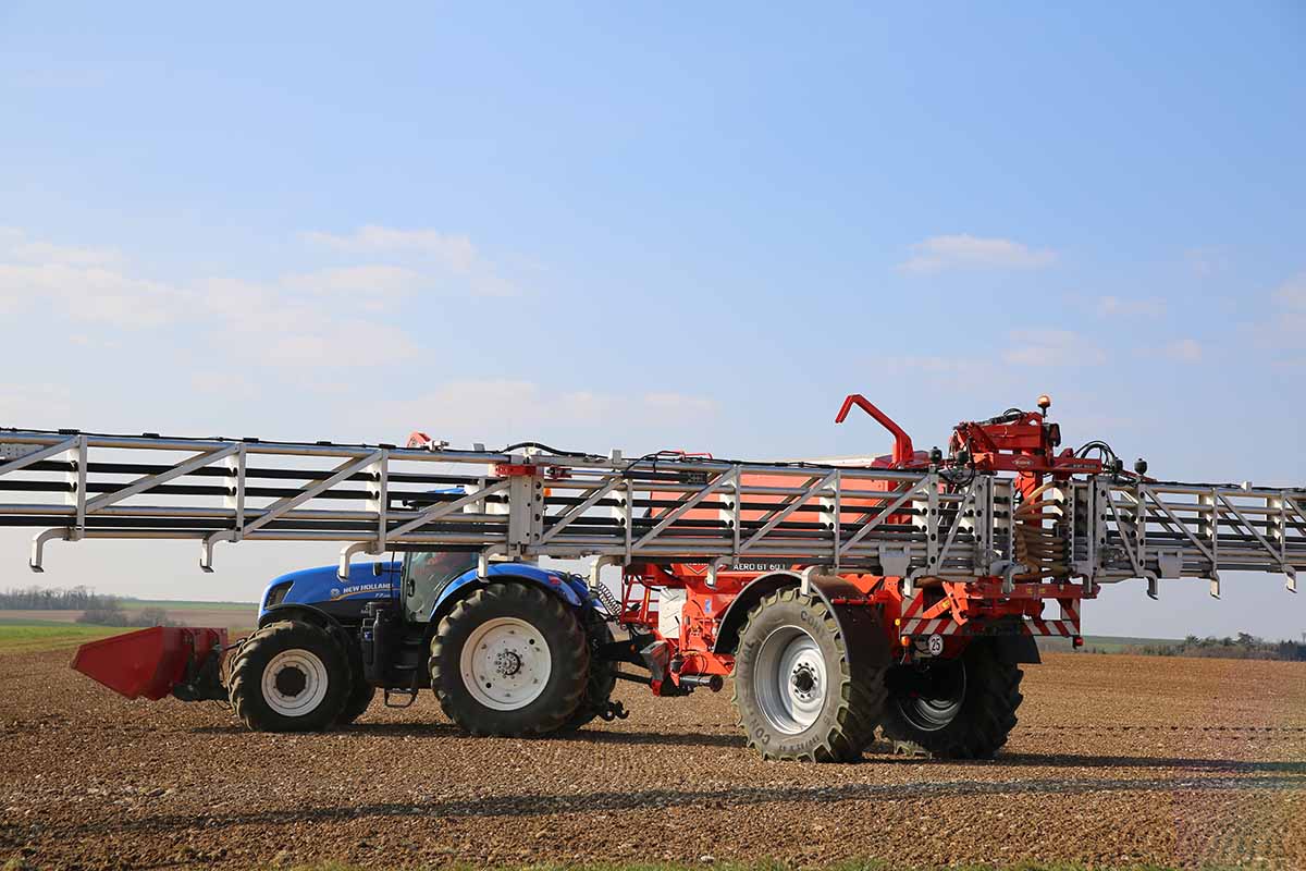 KUHN pionnier de la fertilisation à rampe avec l&rsquo;AERO GT 60.1