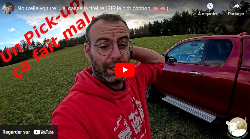 Nouvelle voiture pour la ferme