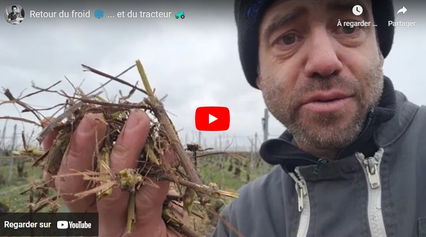 Retour du froid et du tracteur !