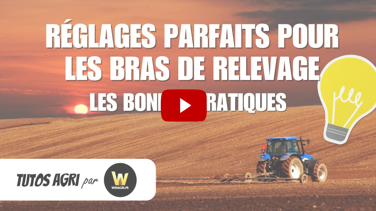 Bras de relevage de l&rsquo;équipement agricole
