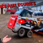 Test du balai Actisweep dans les écuries