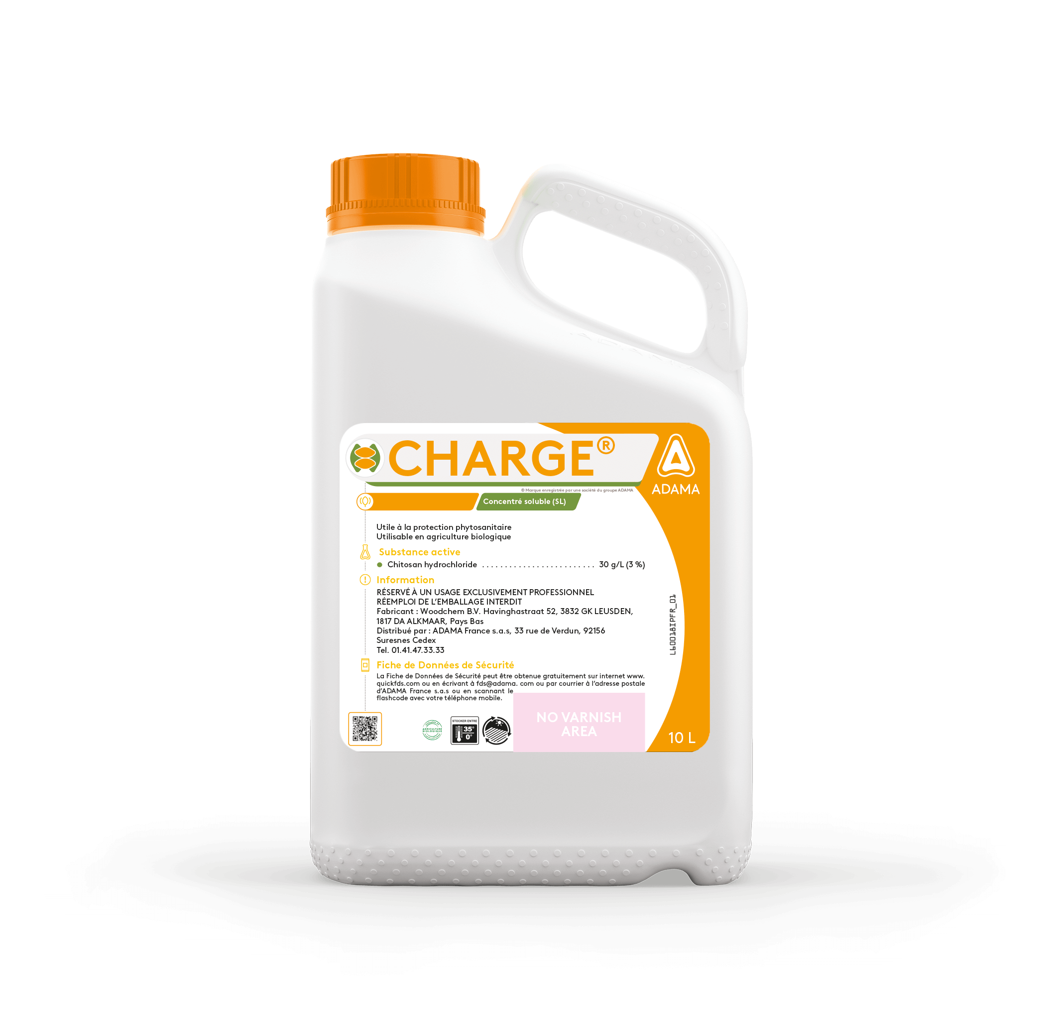 CHARGE®, solution de biocontrôle ADAMA, maintenant homologué sur vigne