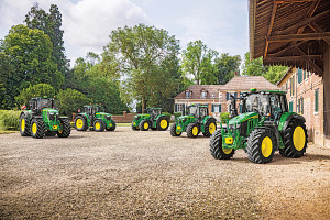 John Deere augmente les chevaux de sa série de tracteurs 6M