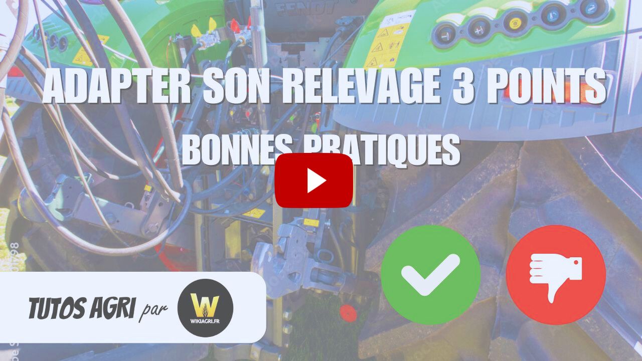 Adapter son relevage 3 points