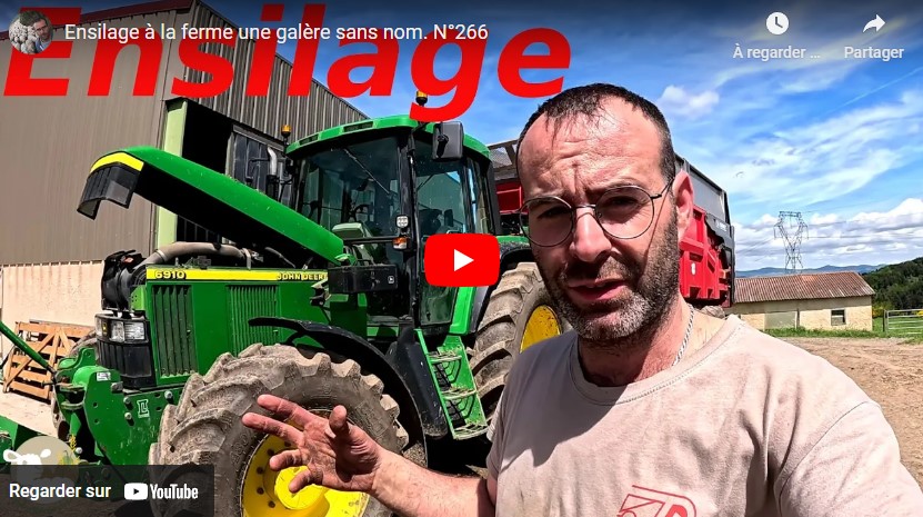 Ensilage à la ferme