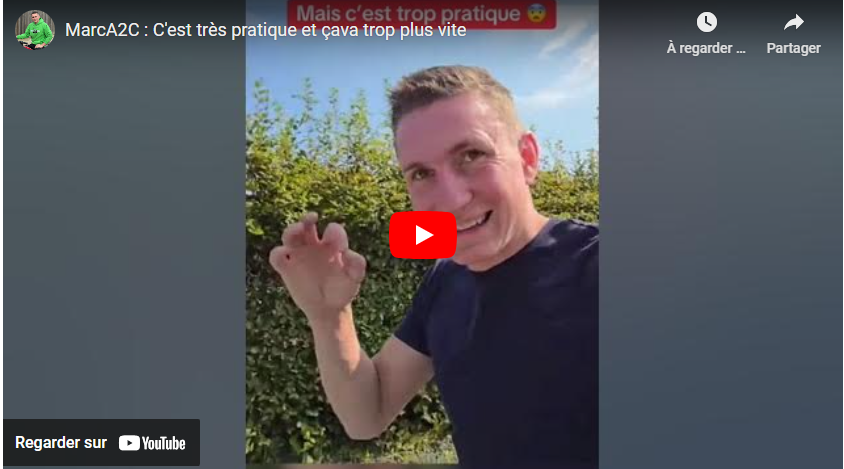 C&rsquo;est très pratique et ça va trop plus vite
