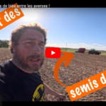 Début des semis de blés entre les averses !