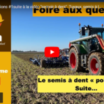 Foire aux questions #1suite à la vidéo "semoir à dent". Tuyaux, semis à la volée, point 0, prix....