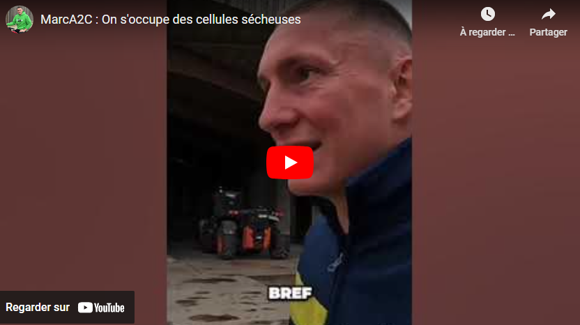 On s&rsquo;occupe des cellules sécheuses