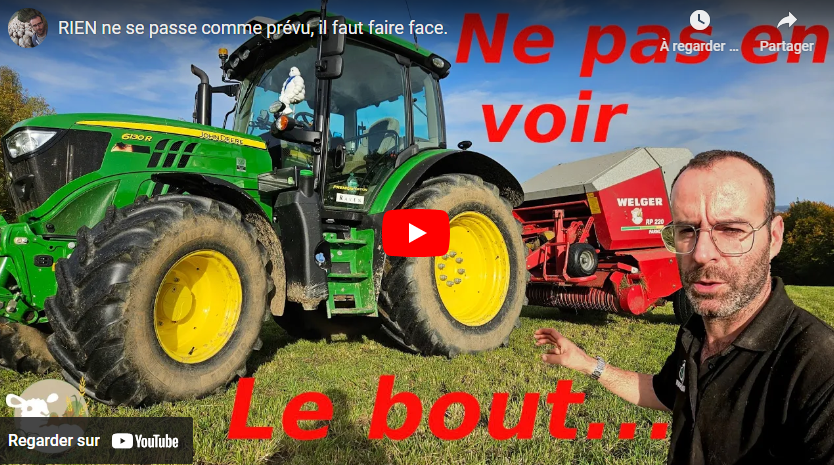 RIEN ne se passe comme prévu, il faut faire face.
