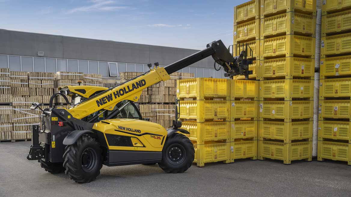 La gamme de télescopiques New Holland intègre le  nouveau modèle compact TH6.26