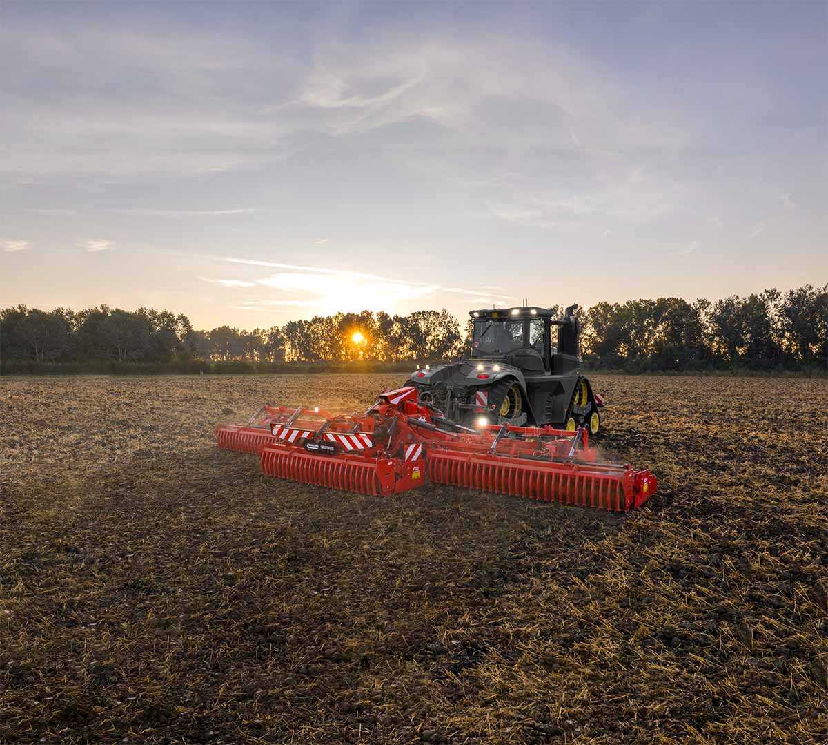 JUMBO X : la herse rotative repliable innovante équipée du système de communication ISOBUS