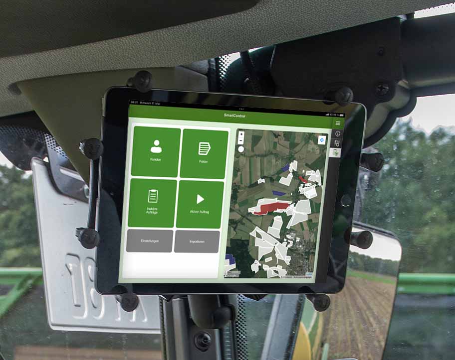La gestion des chantiers tout en confort avec le KRONE SmartControl