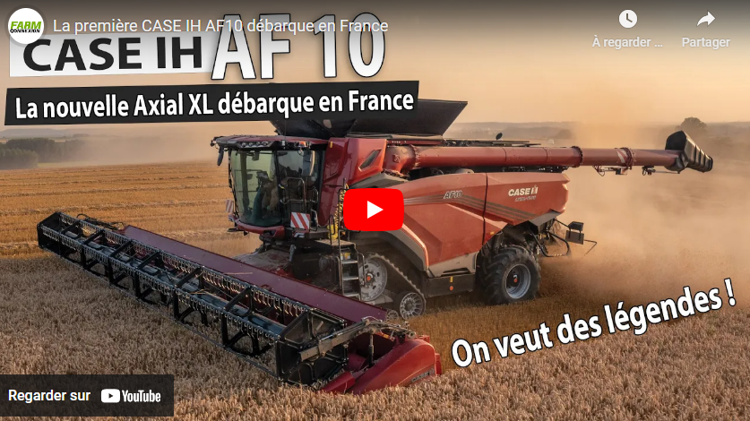 La première CASE IH AF10 débarque en France