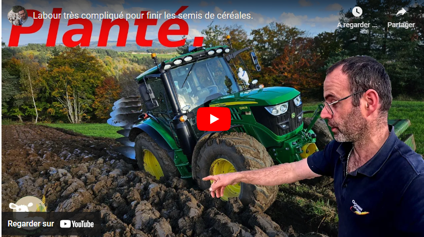 Labour très compliqué pour finir les semis de céréales